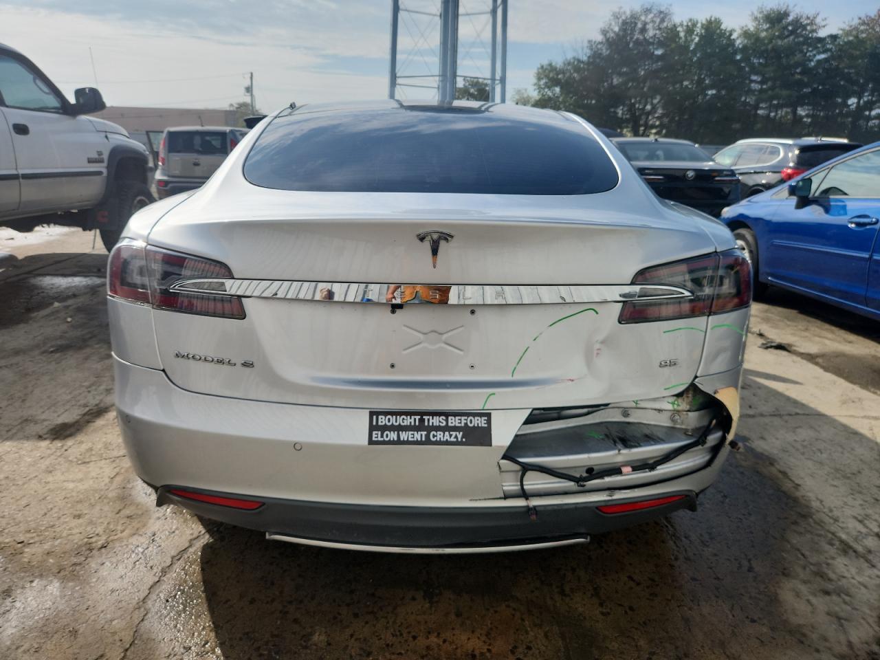 2014 Tesla Model S VIN: 5YJSA1H11EFP65171 Lot: 65931255