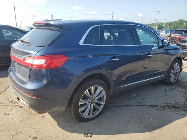  LINCOLN MKX 2017 Blue