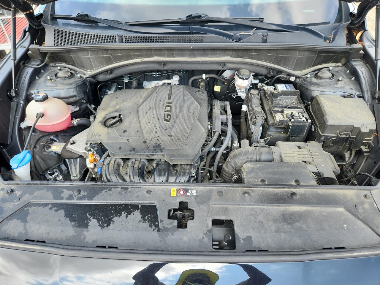 2021 Hyundai Santa Fe Sel VIN: 5NMS24AJ4MH337830 Lot: 64001495