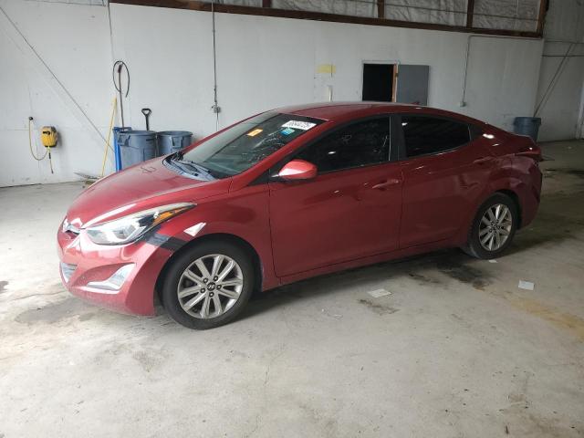 Sedans HYUNDAI ELANTRA 2015 Red