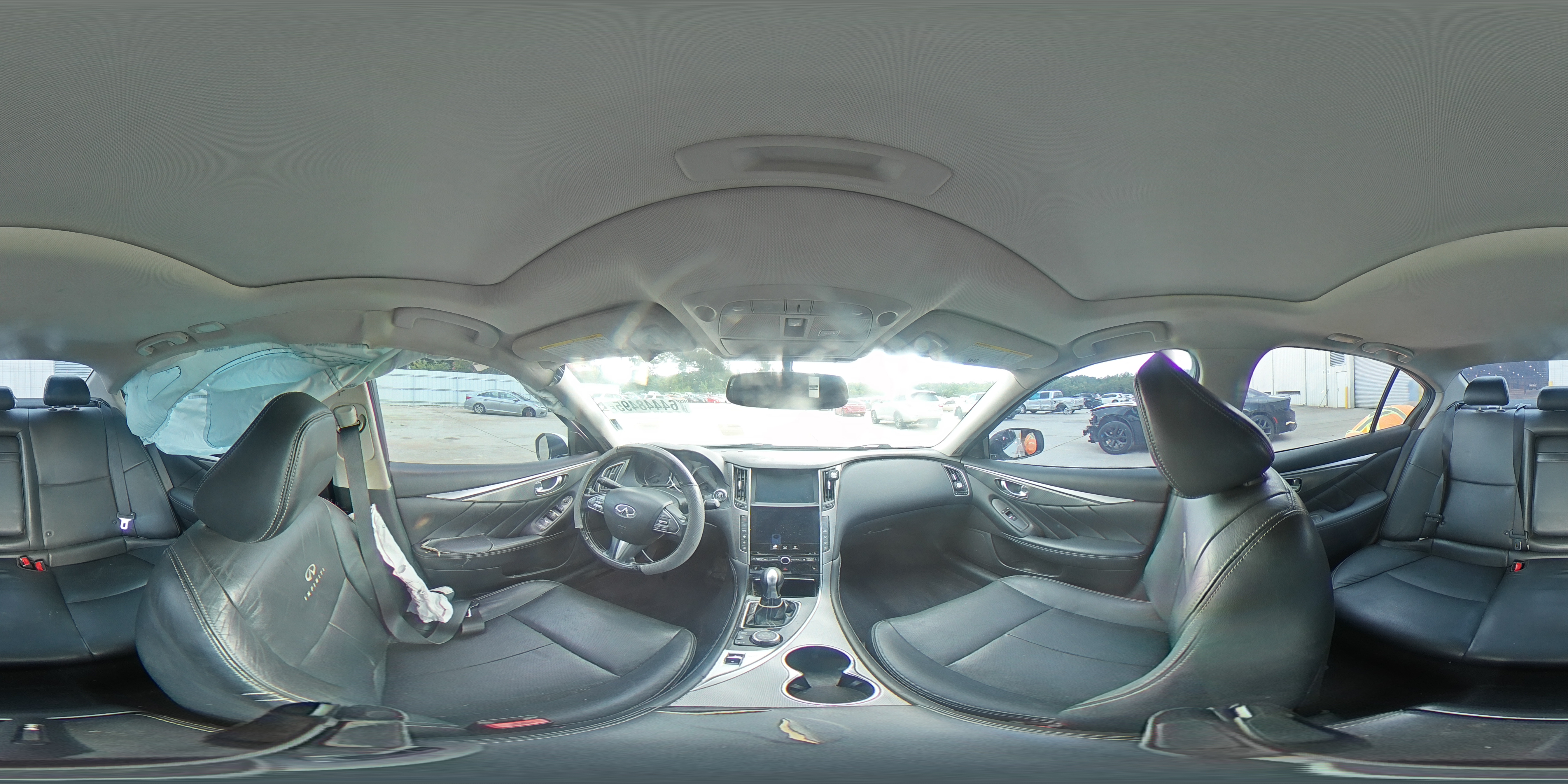 2014 Infiniti Q50 Base VIN: JN1BV7APXEM693287 Lot: 64448495