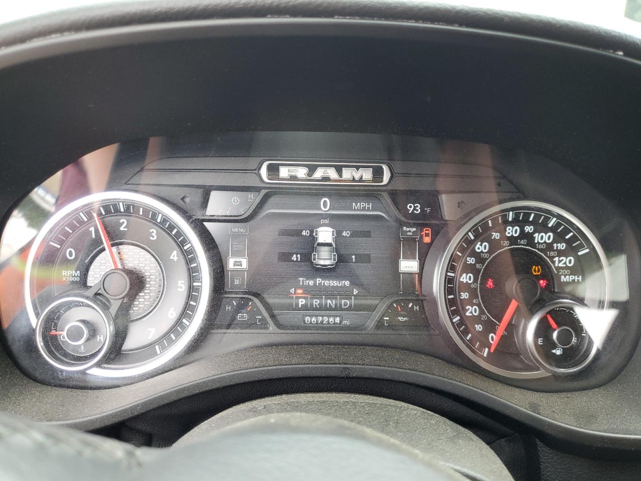 2019 Ram 1500 Big Horn/Lone Star VIN: 1C6SRFFT4KN648327 Lot: 64667645