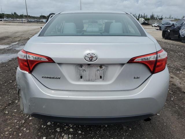  TOYOTA COROLLA 2015 Silver