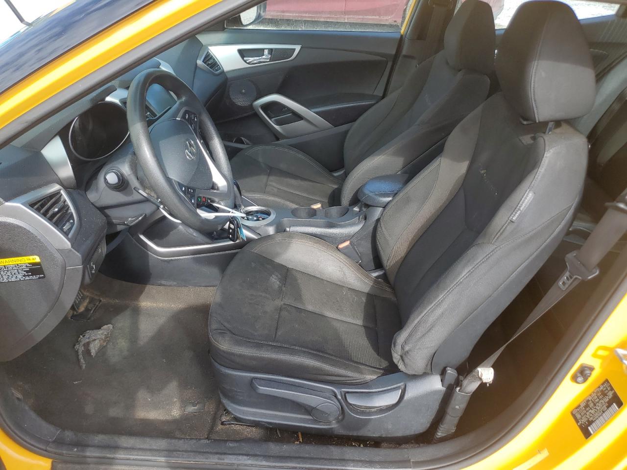 2015 Hyundai Veloster VIN: KMHTC6ADXFU244602 Lot: 63274895