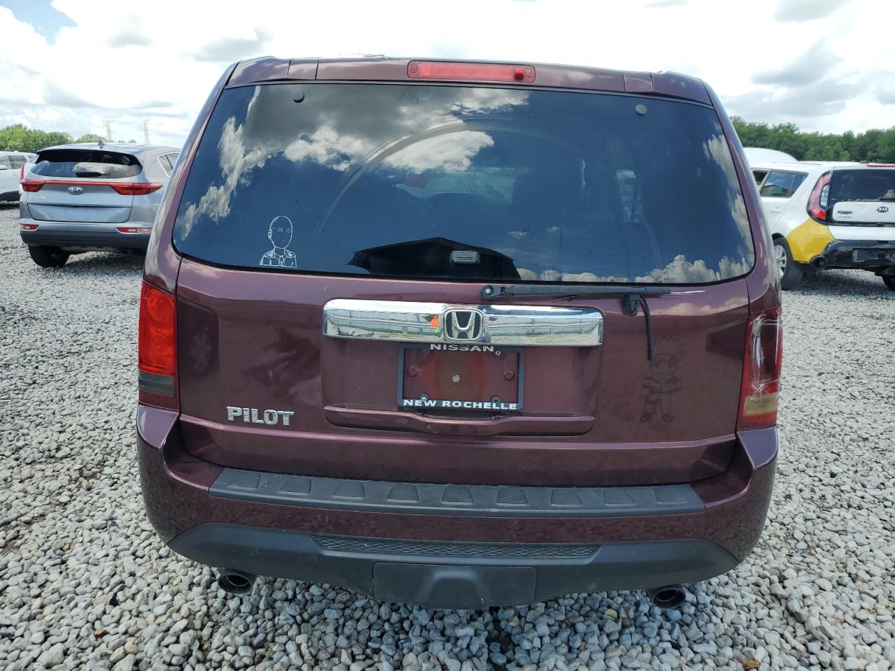 2013 Honda Pilot Exl VIN: 5FNYF3H52DB005419 Lot: 61974015
