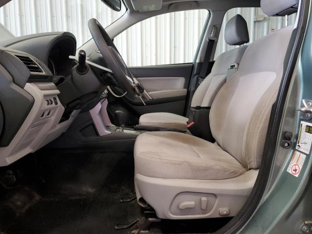 Паркетники SUBARU FORESTER 2016 Зеленый