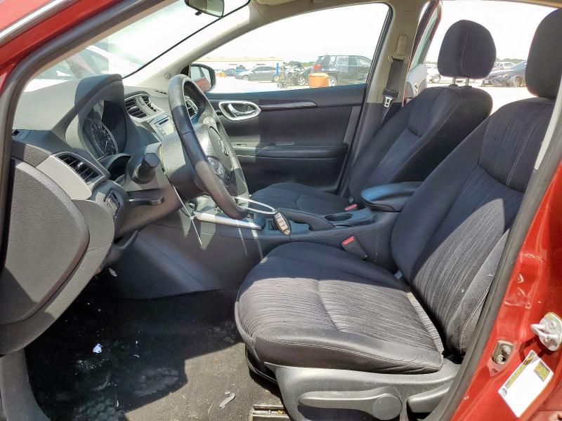  NISSAN SENTRA 2016 Бордовый