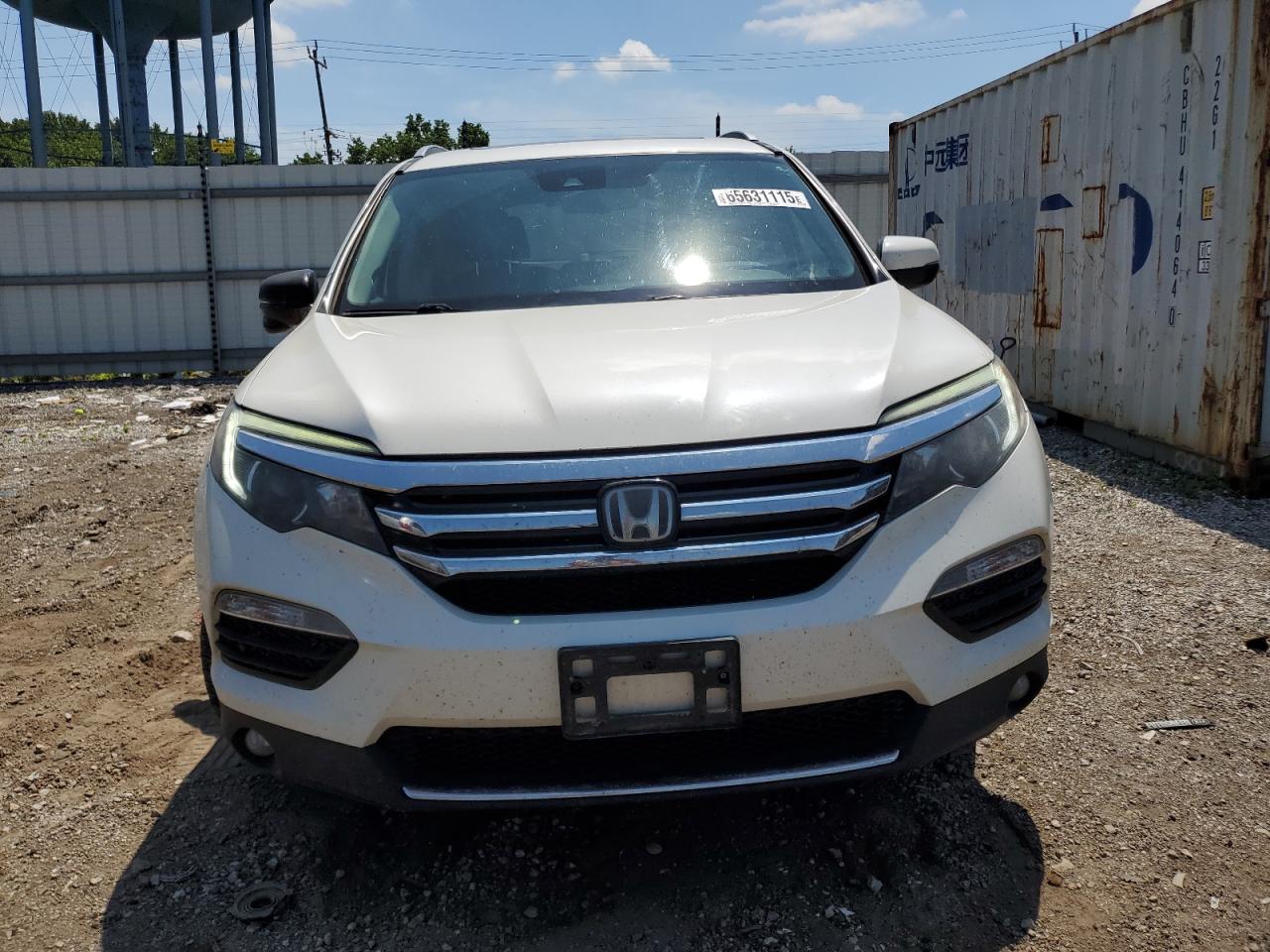 2017 Honda Pilot Touring VIN: 5FNYF6H92HB029990 Lot: 65631115