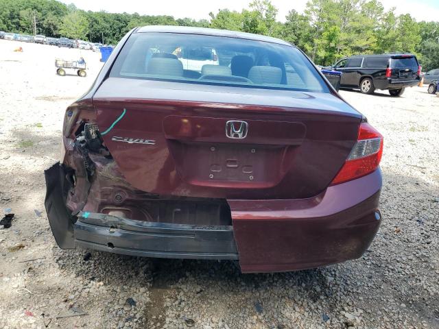  HONDA CIVIC 2012 Red