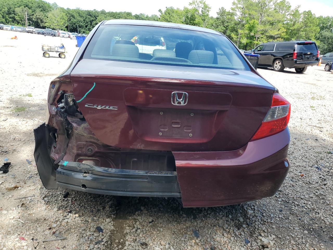 2012 Honda Civic Lx VIN: 2HGFB2F52CH515490 Lot: 64921855