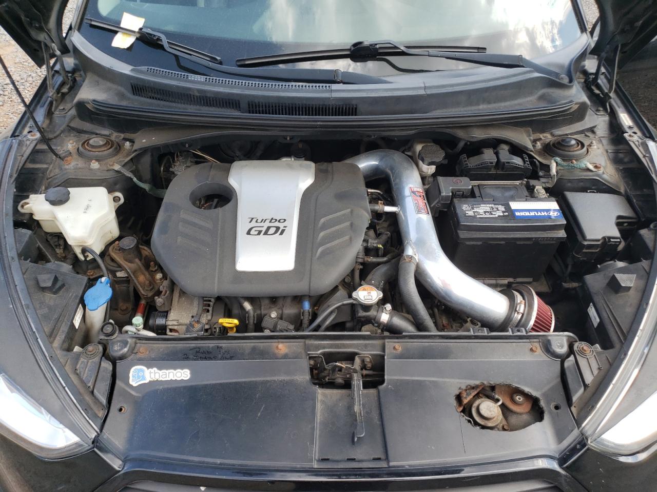 2013 Hyundai Veloster Turbo VIN: KMHTC6AE9DU115501 Lot: 66480465