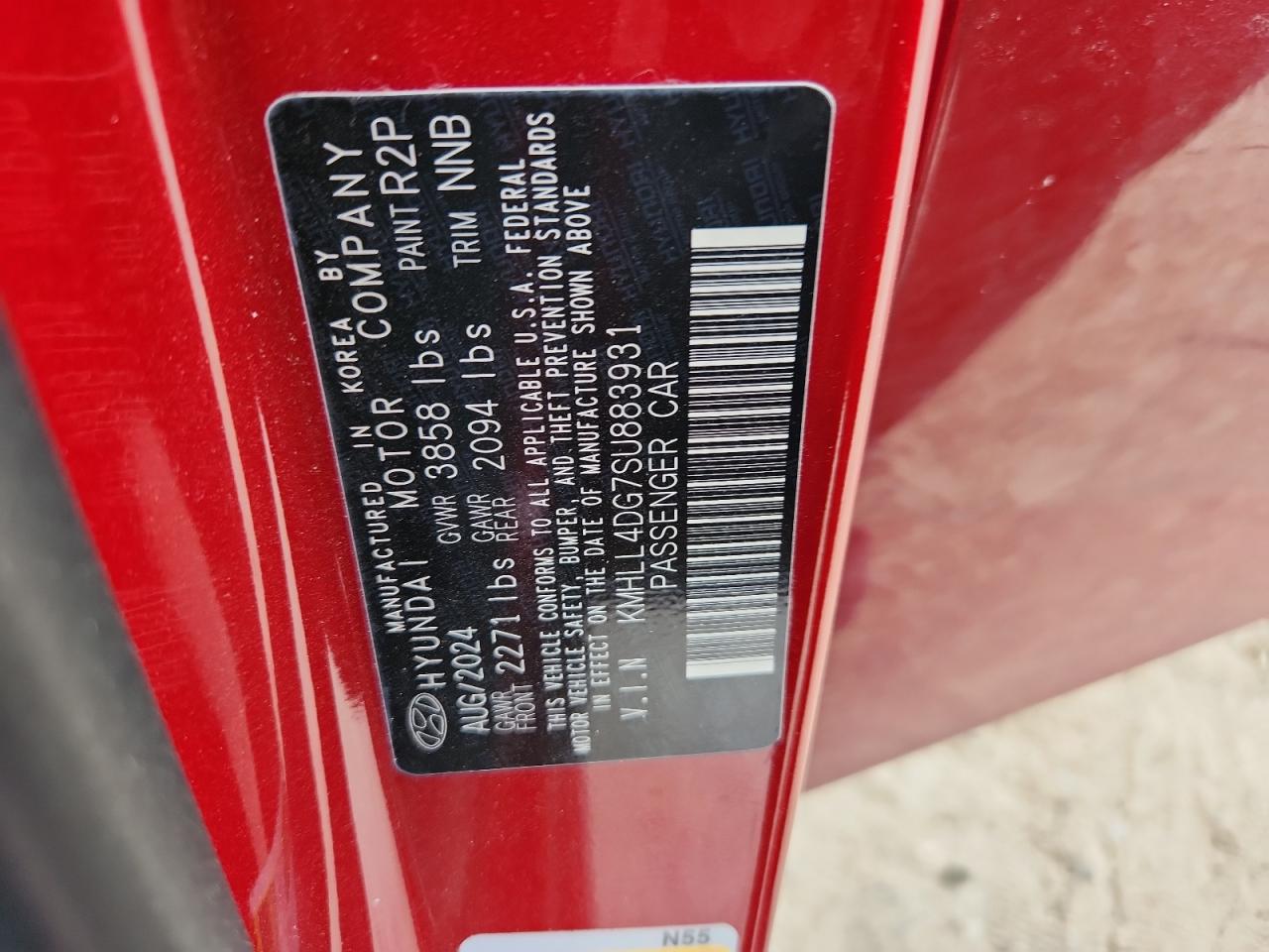 2025 Hyundai Elantra Se VIN: KMHLL4DG7SU883931 Lot: 65114575