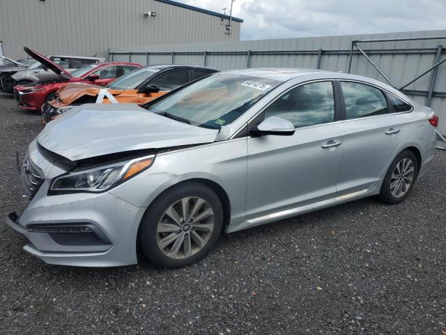  HYUNDAI SONATA 2017 Srebrny