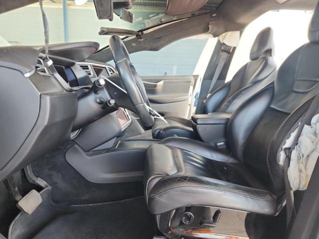  TESLA MODEL X 2017 Biały