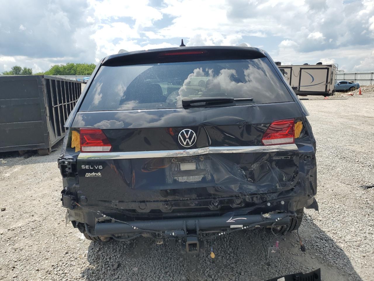 2021 Volkswagen Atlas Sel Premium VIN: 1V2TR2CA0MC510340 Lot: 62817415