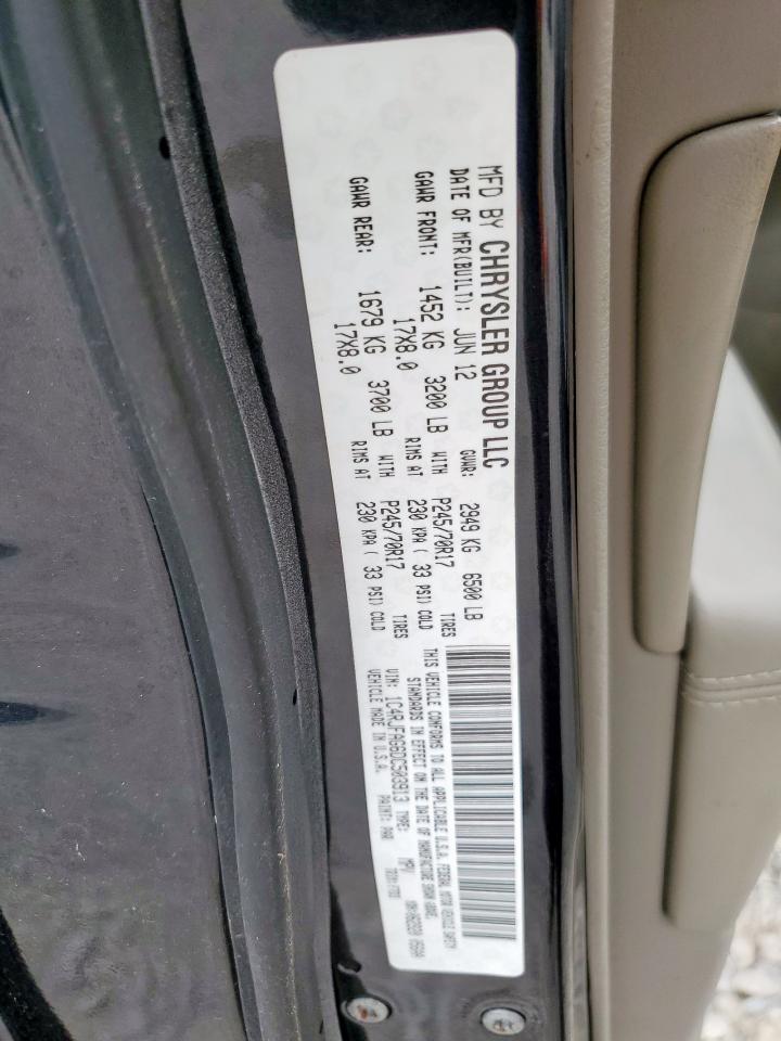 2013 Jeep Grand Cherokee Laredo VIN: 1C4RJFAG6DC503913 Lot: 64950775