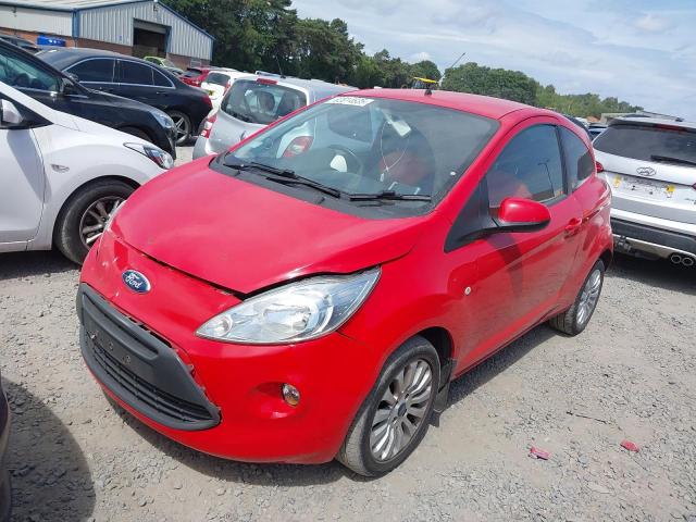 2014 FORD KA ZETEC for sale at Copart WOLVERHAMPTON