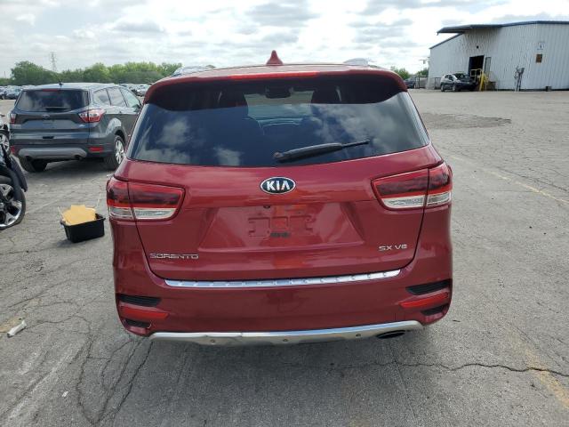 Parquets KIA SORENTO 2016 Czerwony