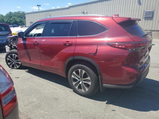  TOYOTA HIGHLANDER 2020 Красный