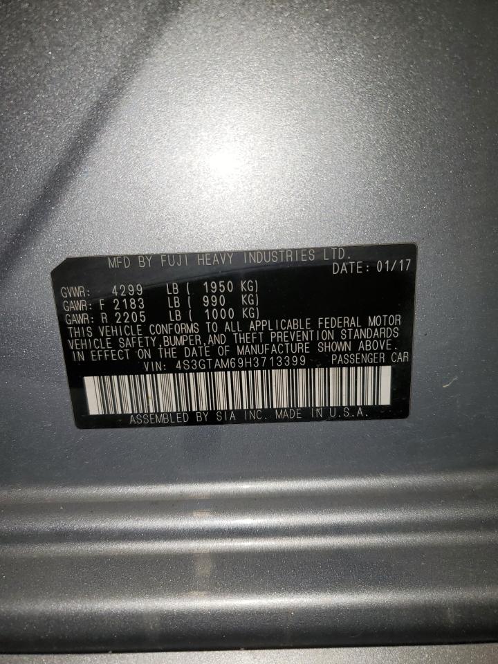 2017 Subaru Impreza Sport VIN: 4S3GTAM69H3713399 Lot: 63993235
