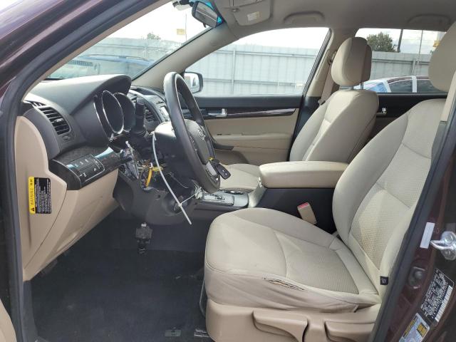  KIA SORENTO 2013 Bordowy