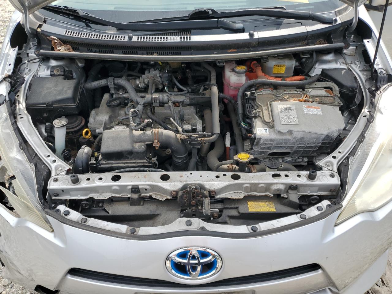 2012 Toyota Prius C VIN: JTDKDTB35C1513605 Lot: 64259085
