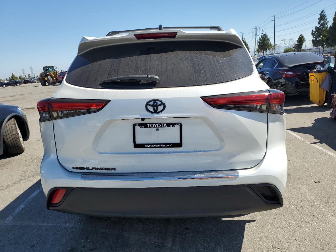 2022 Toyota Highlander L VIN: 5TDCZRAH8NS093740 Lot: 64499535