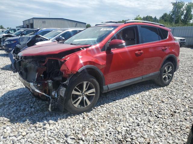  TOYOTA RAV4 2017 Czerwony