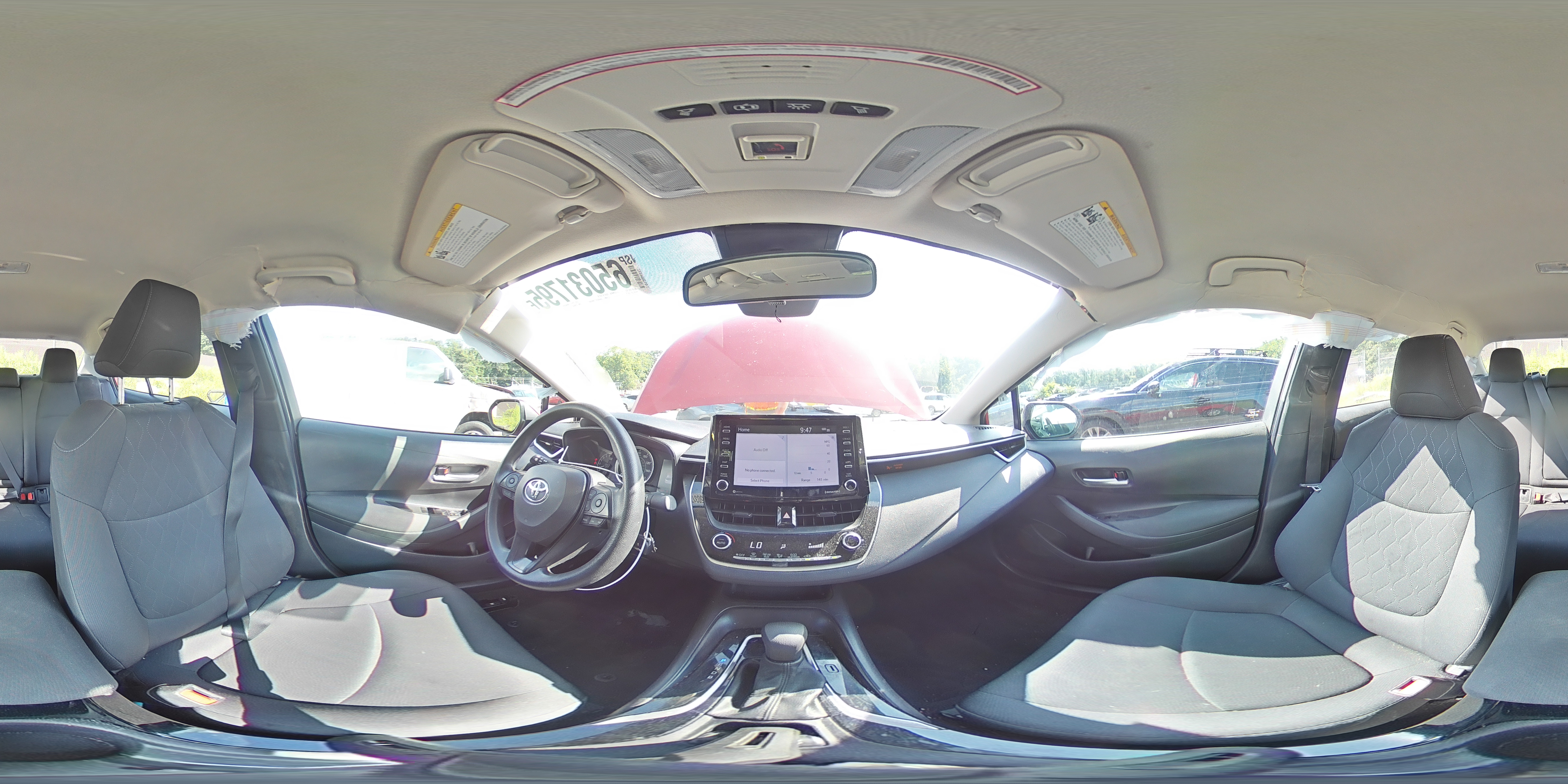 2021 Toyota Corolla Le VIN: 5YFEPMAE5MP220684 Lot: 65031795