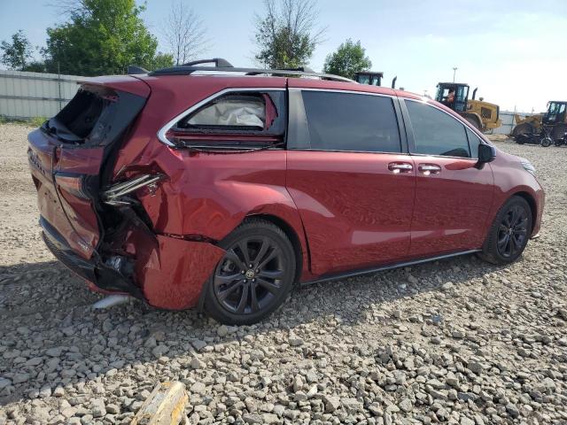  TOYOTA SIENNA 2022 Бургунди
