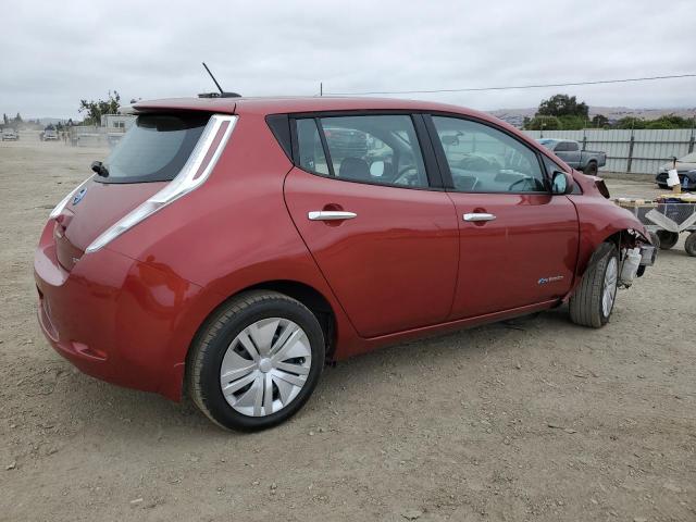  NISSAN LEAF 2015 Maroon