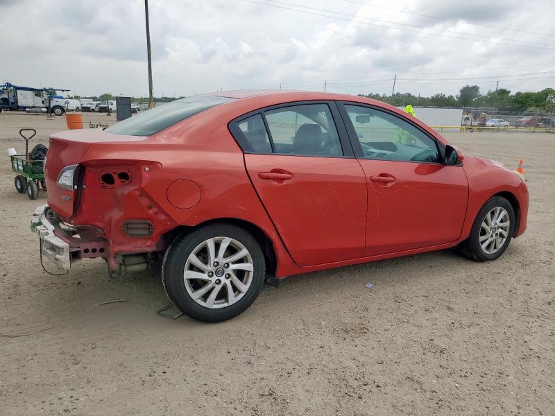  MAZDA 3 2013 Czerwony