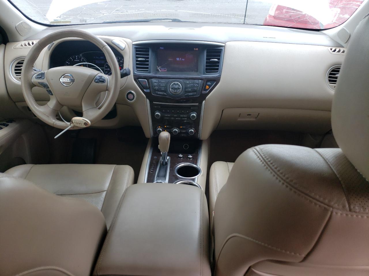 2014 Nissan Pathfinder S VIN: 5N1AR2MMXEC640933 Lot: 62743975