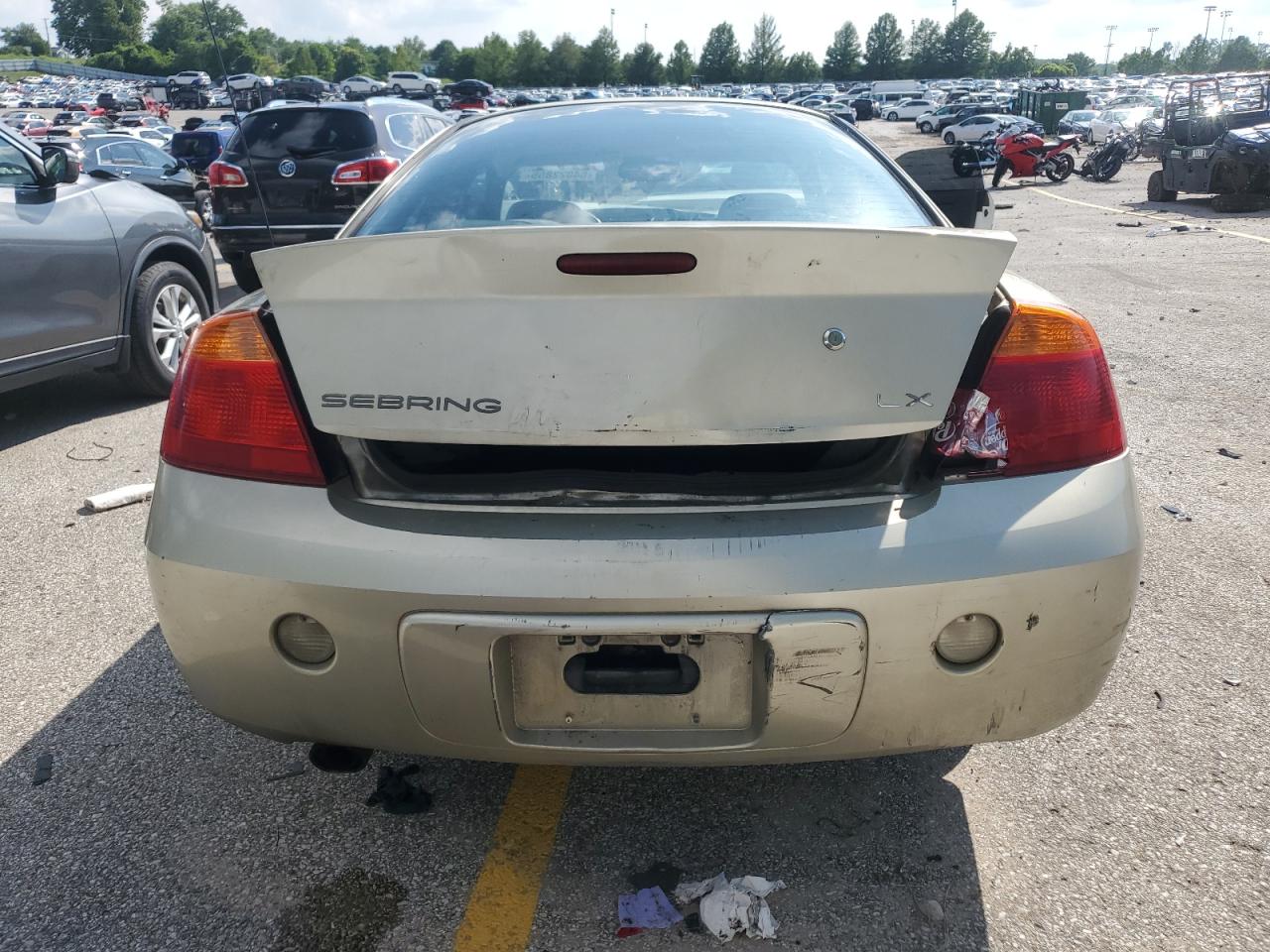 2001 Chrysler Sebring Lx VIN: 4C3AG42H51E088612 Lot: 64022855