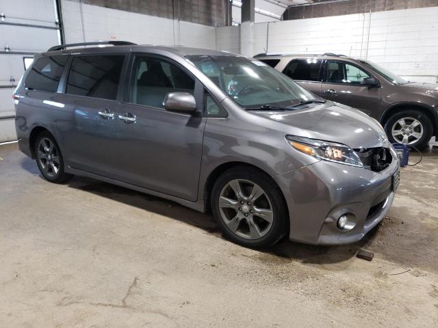  TOYOTA SIENNA 2017 Szary