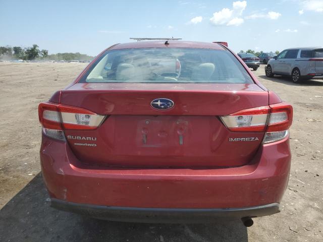  SUBARU IMPREZA 2019 Czerwony