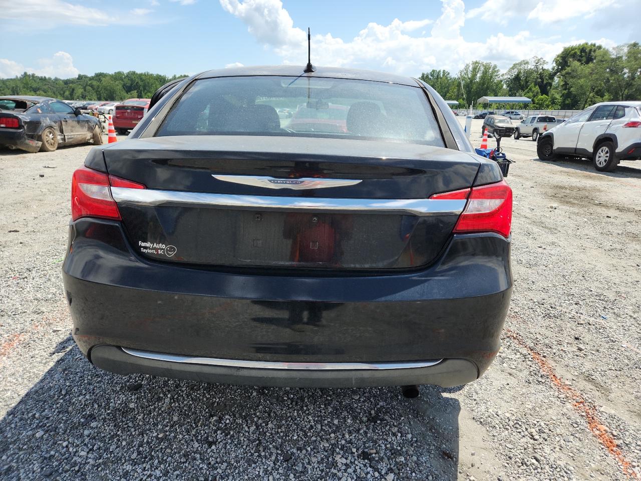 2012 Chrysler 200 Lx VIN: 1C3CCBAB9CN256827 Lot: 65160125
