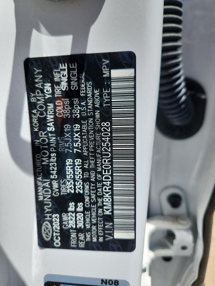 2024 Hyundai Ioniq 5 Limited VIN: KM8KR4DE0RU254028 Lot: 63123595