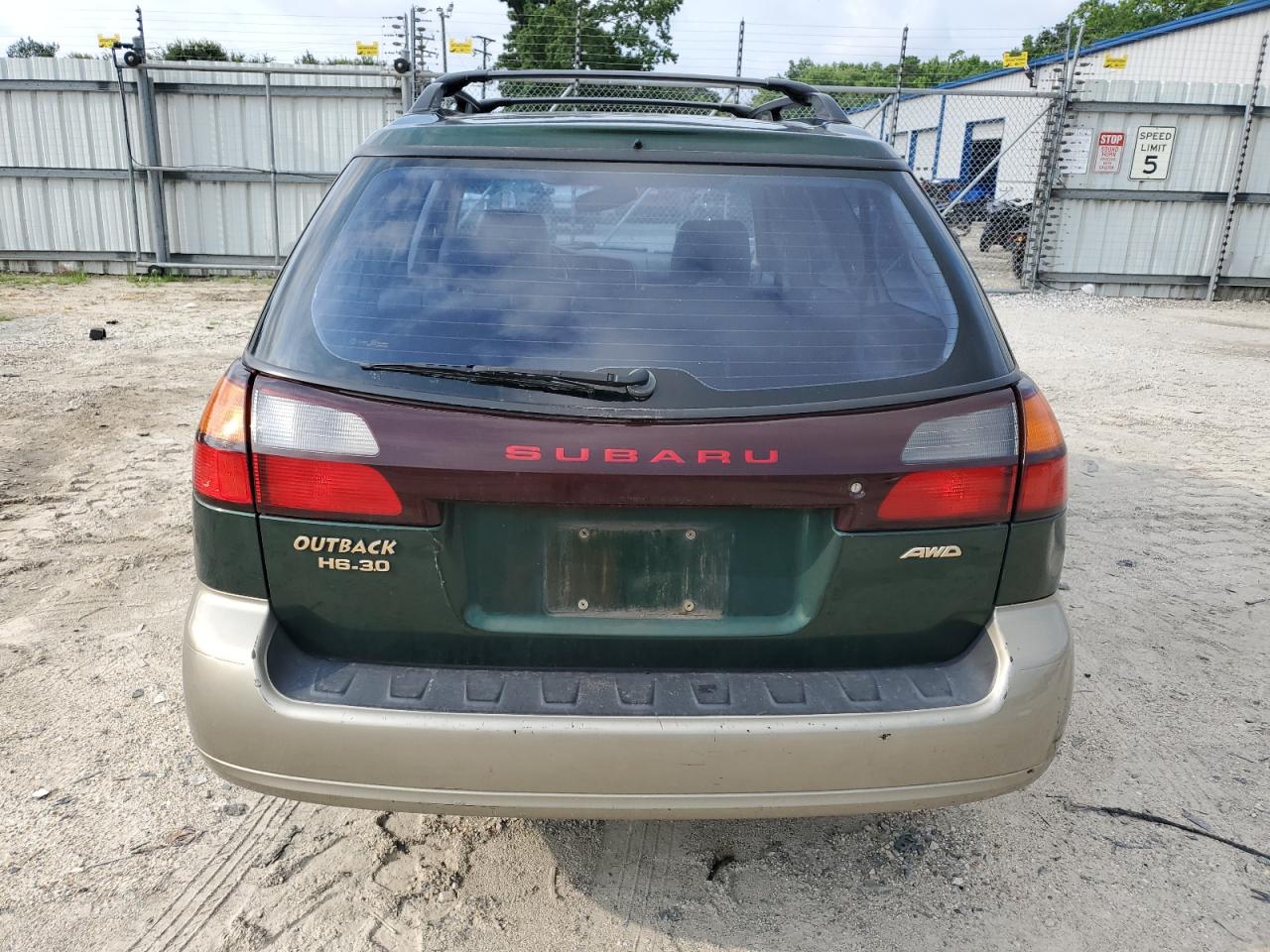 2001 Subaru Legacy Outback H6 3.0 Ll Bean VIN: 4S3BH806717639585 Lot: 63498725