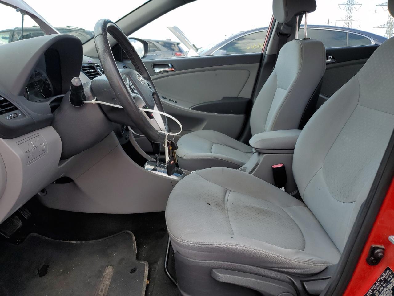 2013 Hyundai Accent Gls VIN: KMHCU5AE4DU084956 Lot: 62989355