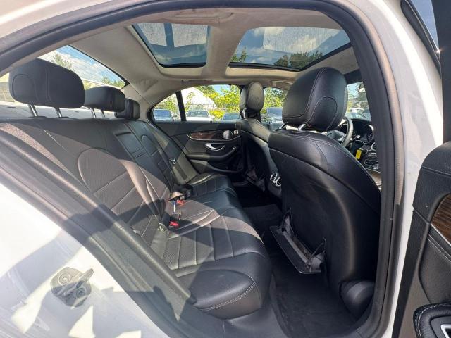 Sedans MERCEDES-BENZ C-CLASS 2015 Biały