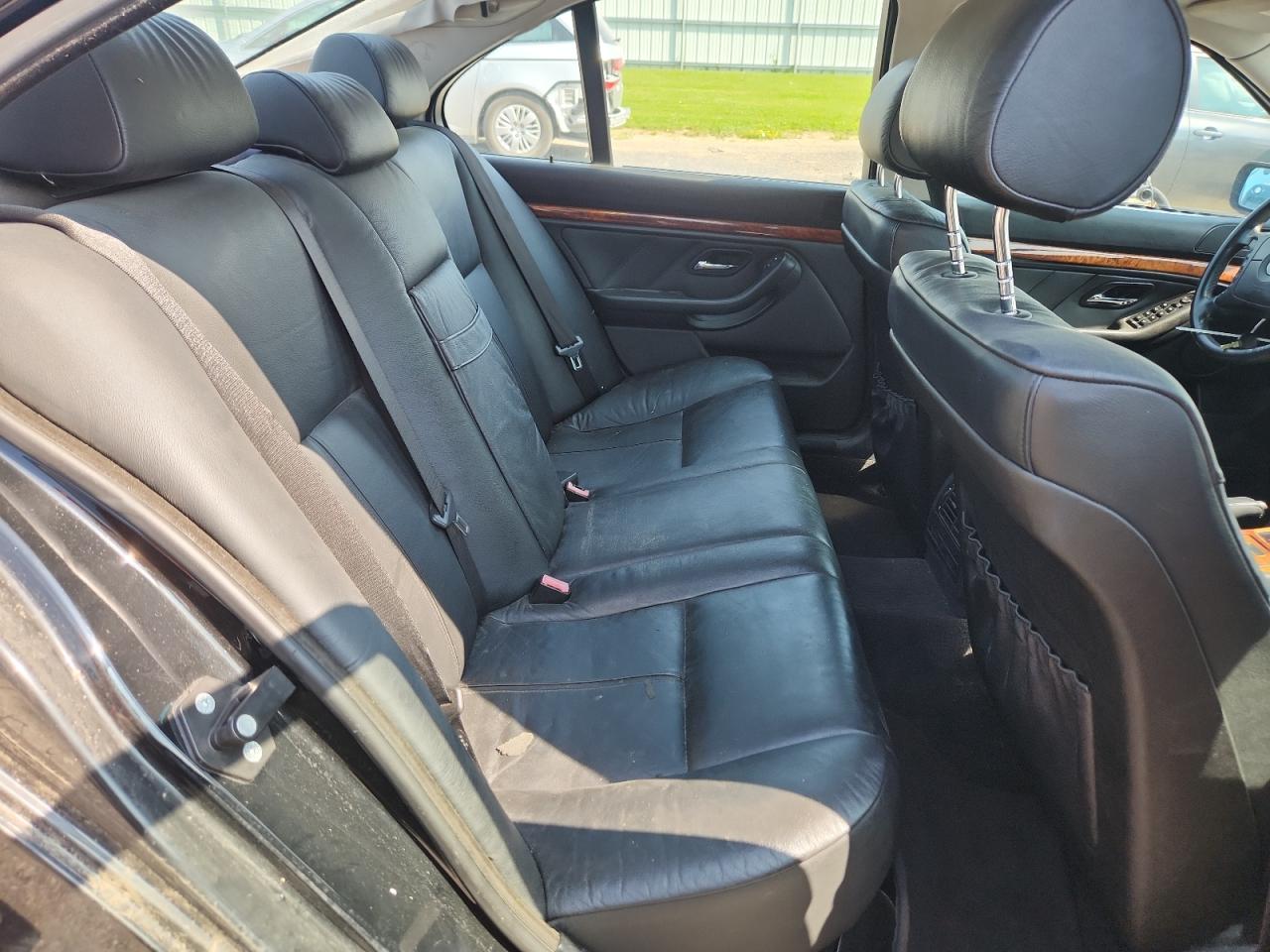 2000 BMW 528 I Automatic VIN: WBADM6346YGU19865 Lot: 64901825