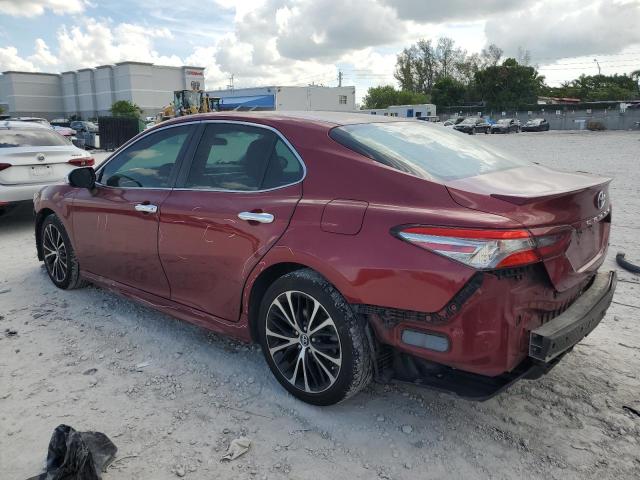  TOYOTA CAMRY 2018 Burgundy