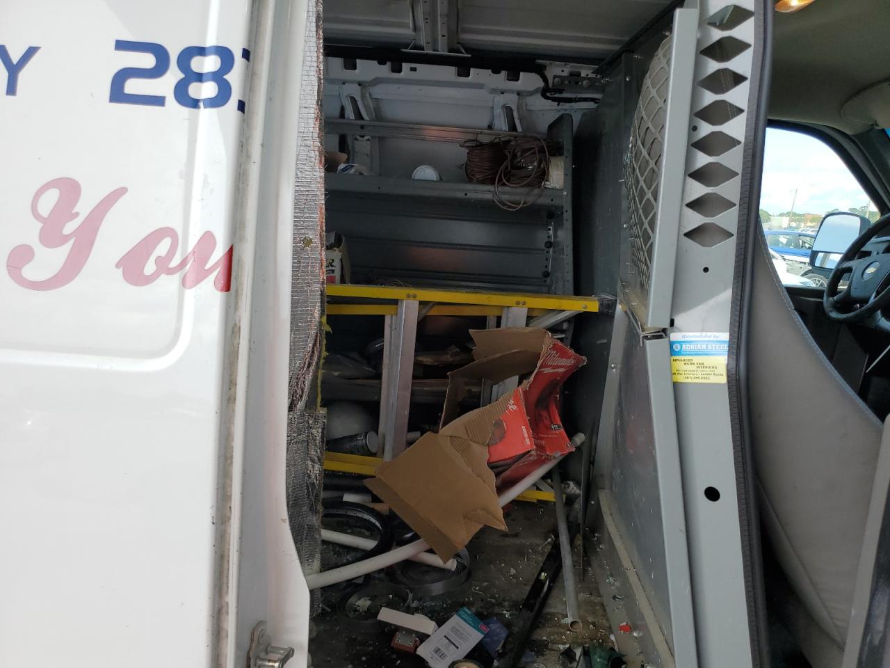 2014 Chevrolet Express G2500 VIN: 1GCWGFCA8E1134625 Lot: 85181485