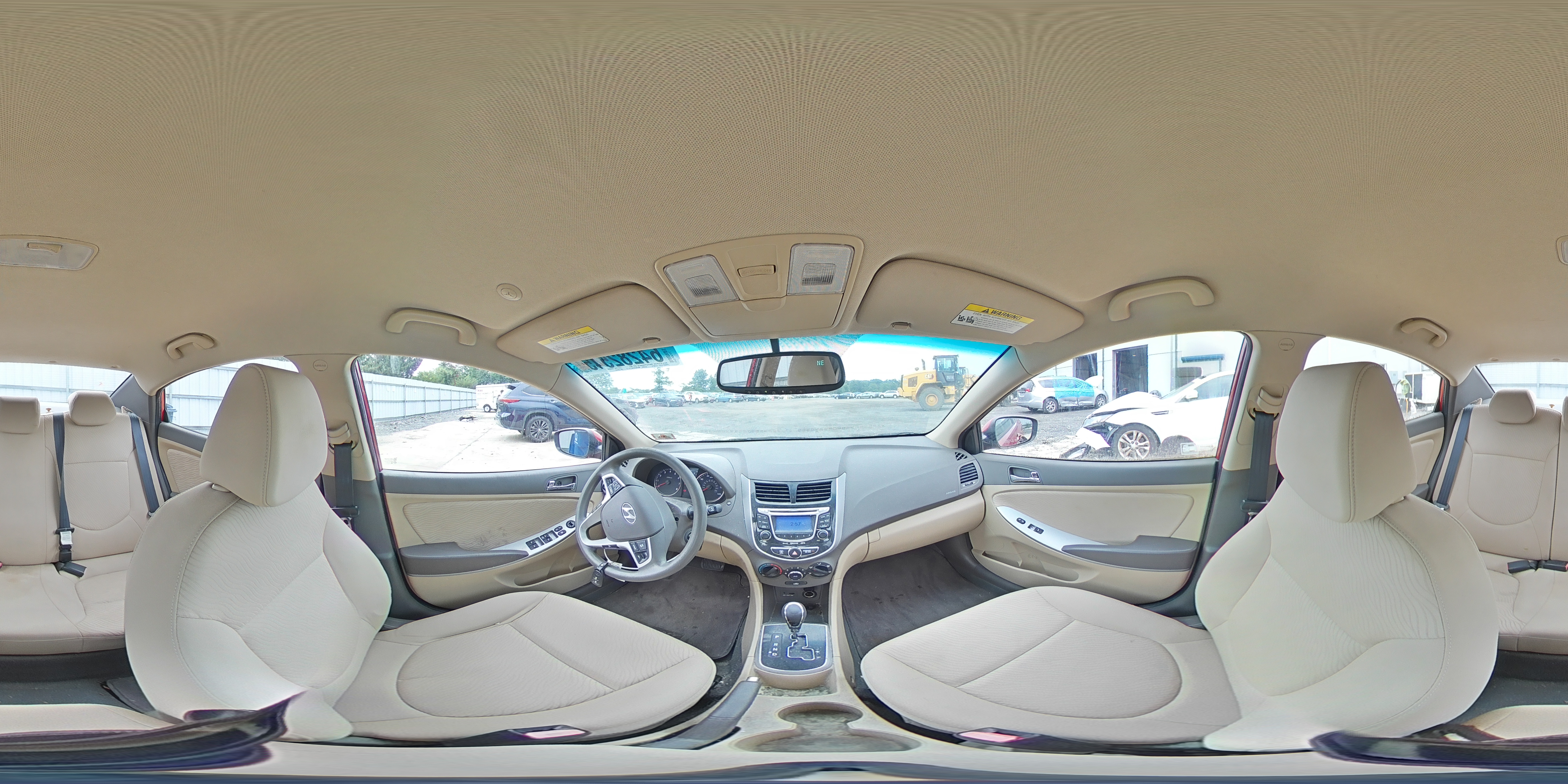 2013 Hyundai Accent Gls VIN: KMHCU4AE5DU283055 Lot: 64282545