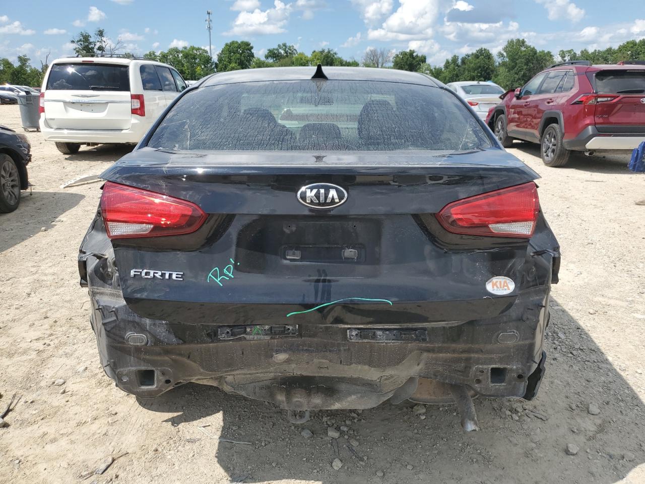 2017 Kia Forte Lx VIN: 3KPFK4A73HE130526 Lot: 64418695