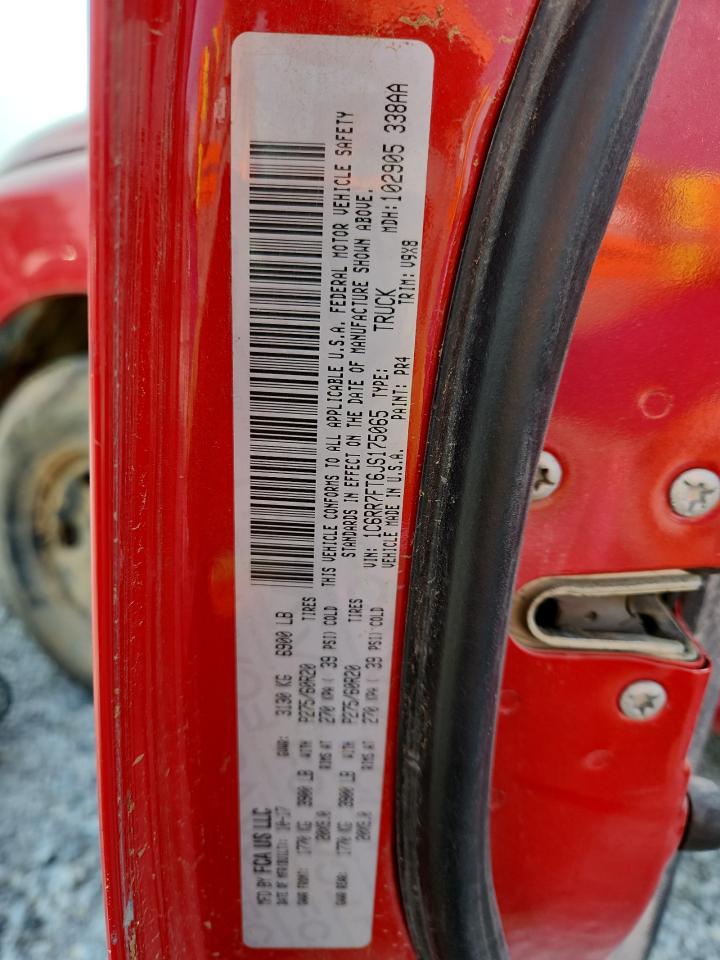 2018 Ram 1500 St VIN: 1C6RR7FT6JS175065 Lot: 84632525