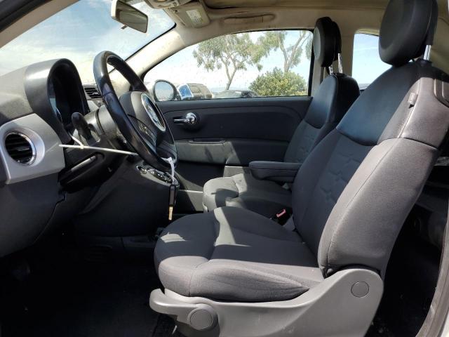  FIAT 500 2012 Srebrny