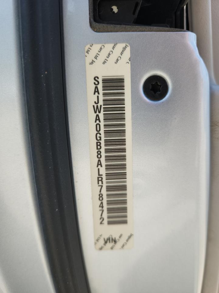 2010 Jaguar Xf Premium VIN: SAJWA0GB8ALR78472 Lot: 64649455