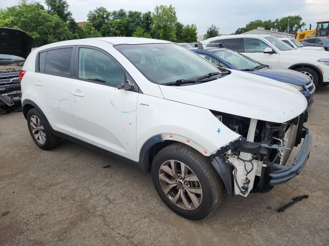 2014 Kia Sportage Lx VIN: KNDPBCAC7E7552399 Lot: 65126635